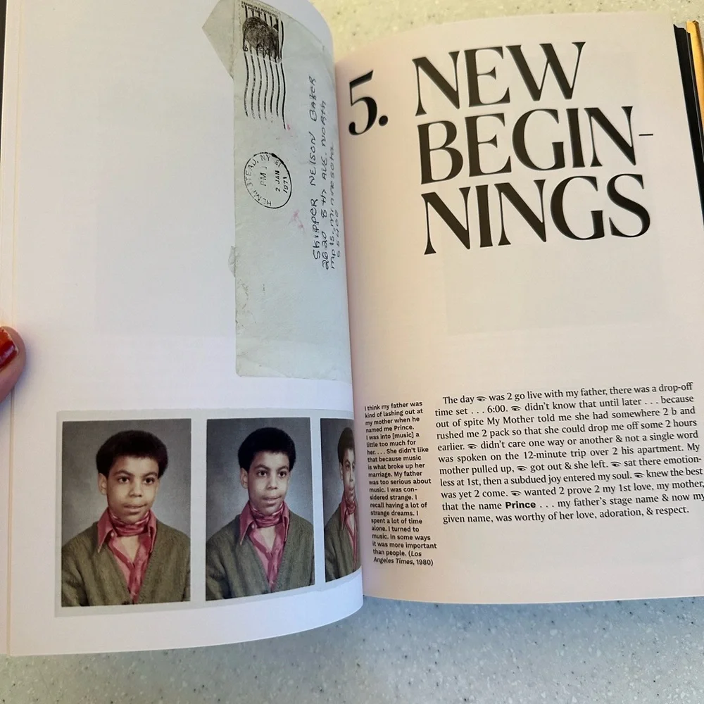 Prince The Beautiful Ones Hardcover Book. Like New Music! Biography Rock & Roll